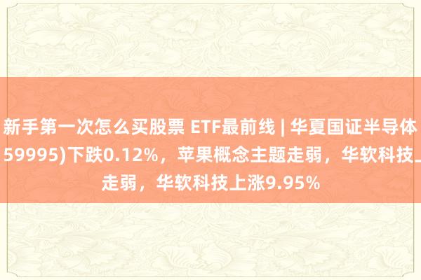 新手第一次怎么买股票 ETF最前线 | 华夏国证半导体芯片ETF(159995)下跌0.12%，苹果概念主题走弱，华软科技上涨9.95%