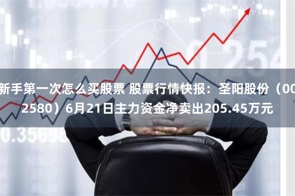 新手第一次怎么买股票 股票行情快报：圣阳股份（002580）6月21日主力资金净卖出205.45万元