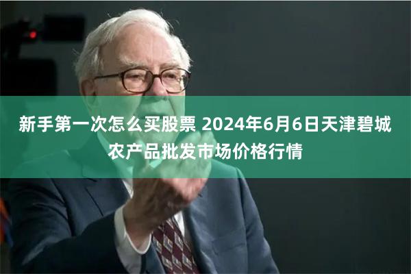 新手第一次怎么买股票 2024年6月6日天津碧城农产品批发市场价格行情