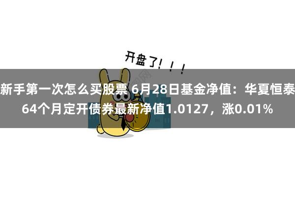 新手第一次怎么买股票 6月28日基金净值：华夏恒泰64个月定开债券最新净值1.0127，涨0.01%