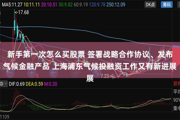 新手第一次怎么买股票 签署战略合作协议、发布气候金融产品 上海浦东气候投融资工作又有新进展