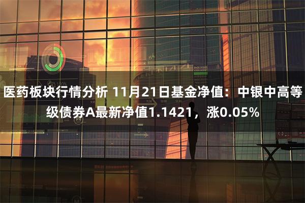 医药板块行情分析 11月21日基金净值：中银中高等级债券A最新净值1.1421，涨0.05%